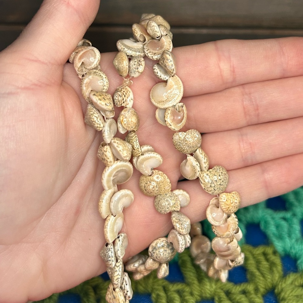3/$10 Set Of Two Seashell Necklaces - Picture 2 of 5